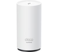TP-Link Deco BE5000 - Enrutador Wi-Fi 7 de malla para exteriores e interiores, hogar inteligente, doble banda, 2 puertos de 2.5 G, IP65, soporta PoE/AC, malla sin costuras impulsada por IA, múltiples