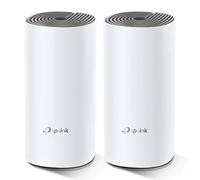 TP-Link Deco E4 (2-Pack) Router Inalámbrico de Doble Banda (2,4 GHz / 5 GHz) Ethernet Rápido Blanco, RJ-45 (2,4 GHz / 5 GHz), IEEE 802.11ac, 867 Mbit/s, IEEE 802.11a, IEEE 802