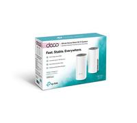 TP-Link Deco E4 (2-pack) Doble banda (2,4 GHz / 5 GHz) Wi-Fi 5 (802.11ac) Blanco, Gris Interno