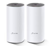 TP-Link Deco E4 (2-pack) Doble banda (2,4 GHz / 5 GHz) Wi-Fi 5 (802.11ac) Blanco, Gris Interno