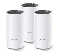 Tp-link Deco m4 3-Pack 867 mbit/s - Router para Tablet, Color Negro y Blanco.(Indian version)