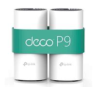 TP-Link Deco P9 (2-pack) Doble banda (2,4 GHz / 5 GHz) Wi-Fi 5 (802.11ac) Blanco Interno