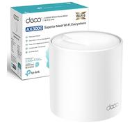 TP-Link Deco Router WiFi de malla de doble banda, router WiFi 6 2402 Mbps, cobertura de 230 m², conexión de más de 150 dispositivos, uso como amplificador de extensión Wi-Fi de malla, control