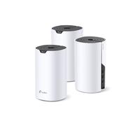TP-Link - Deco S7 (3-pack) Doble banda (2,4 GHz / 5 GHz) Wi-Fi 5 (802.11ac) Blanco, Negro Interno