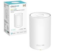 TP-Link Deco X10-4G (1 paquete) AX1500Mbps Wi-Fi 6 4G Router con ranura SIM, router WiFi de malla LTE-Advanced Cat6, cobertura de hasta 5600 pies cuadrados, juegos y 4K, fácil configuración, control