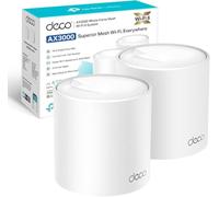 TP-Link Deco X50 (2-pack) Doble banda (2,4 GHz / 5 GHz) Wi-Fi 6 (802.11ax) Blanco 3 Interno