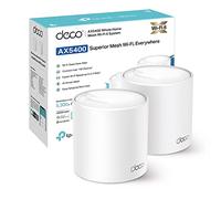 TP-Link Deco X60 (2-Pack) V3.2 - Sistema Mesh AX5400 Mbps, WiFi 6, Cobertura Hasta 500 m2, Fácil Instalación, Control Parental, Compatible Con Todos Routers de Fibra