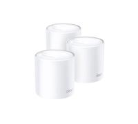 TP-Link Deco X60(3-Pack) - Sistema WiFi 6 Mesh, AX5400, Doble Banda, 650 m²
