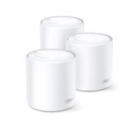 TP-Link Deco X60 (3 Pack) - WiFi Mesh AX3000 Mbps, Sistema WiFi 6, Cobertura WiFi de 650 m2, 2xPuerto Gigabit, Fácil Instalación, Control Parental,WPA3, Compatible con Routers de Fibra