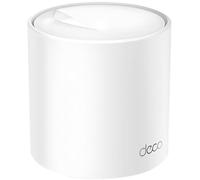 TP-Link Deco X60 Plus - Sistema Mesh AX3000 Mbps, WiFi 6, Cobertura de 200 m2, Fácil Instalación, Control Parental, Compatible Con Todos Routers de Fibra (1 Unidad)