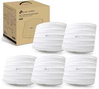 TP-Link EAP245 V3 (5 unidades) | Omada AC1750 Gigabit Wireless Access Point | Business WiFi Solution with Mesh Support, Seamless Roaming & MU-MIMO | PoE Powered | SDN Integrated | Cloud Access & Omada