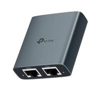 TP-Link EH210 1 a 2 Gigabit Ethernet Splitter Network Switch, 1000Mbps de alta velocidad, Plug and Play, LAN RJ45 Internet Splitter con cable USB para router, ordenador portátil/PC, TV, Xbox