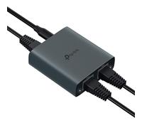 TP-Link EH210 Divisor de Red TP-Link EH210, Adaptador Ethernet Gigabit 1 a 2 Puertos RJ45, Carcasa de Aleación de Aluminio, Velocidad Estable 1000 Mbps, Plug & Play, Compatible con Cat5e/6/7/8