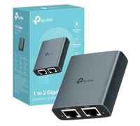TP-Link EH210 - Switch ethernet, gigabit 1 a 2 Puertos RJ45, Plug & Play
