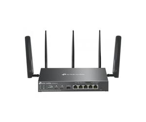 TP-Link ER706WP-4G router inalámbrico Gigabit Ethernet Doble banda (2,4 GHz / 5 GHz) Negro