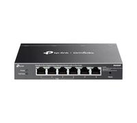 TP-Link ES206GP - Interruptor de red Gigabit PoE de 6 puertos, 4 puertos PoE+, presupuesto total de 65 W, interruptor de red, interruptor Ethernet Omada, divisor Ethernet, carcasa de metal, fácil