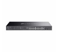 TP-Link ES220GMP switch Gestionado Gigabit Ethernet (10/100/1000) Energía sobre Ethernet (PoE) Negro