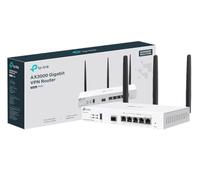 TP-Link Festa FR365 AX3000 Gigabit VPN WiFi Gateway, gestión Gratuita en la Nube, WiFi 6 AX3000, 6 Puertos Gigabit (Incluyendo 1 SFP), 1 Puerto WAN USB 3.0, Calidad de Nivel empresarial