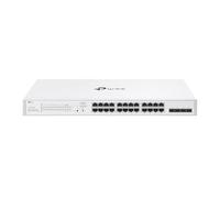 TP-Link Festa FS328GP - Switch Ethernet PoE, 28 Puertos, 24 PoE, 250W | 28 Puertos Gigabit. Potencia PoE 250W. Plug & Play, No Necesita Configuración. Carcasa Metálica. QoS.