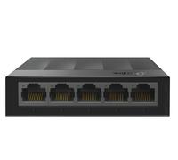 TP-Link LS1005G - Switch Gigabit 5 Puertos, Plug & Play, Carcasa Plástico | Plug & Play, No Necesita Configuración. Diseño sin Ventilador, Silencioso. 5 Puertos Gigabit. Carcasa de Plástico. QoS.