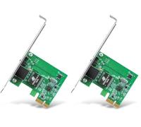 TP-Link Gigabit PCI Express Network Adapter, 32-bit PCIe Interface, Supports Operating Systems Windows 11/10/8.1/8/7/Vista/XP, Low-Profile Bracket(TG-3468) (Paquete de 2)