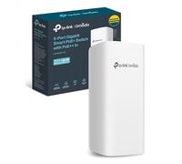 TP-Link Interruptor Ethernet Inteligente Gigabit de 5 Puertos para Exteriores, Divisor de Red PoE de hasta 200 m, Entrada PoE++ de 1 Puerto y Salida PoE+ de 4 Puertos, Resistente a la Intemperie,