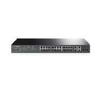 TP-LINK JETSTREAM 24-PORT 10/100 MBPS + 4-PORT GIGABIT SMART SWITCH WITH 24-PORT POE+ TL-SL2428P TL-SL2428P