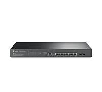TP-Link - JetStream TL-SG3210XHP-M2 switch Gestionado L2+ 2.5G Ethernet (100/1000/2500) Energía sobre Ethernet (PoE) 1U Negro