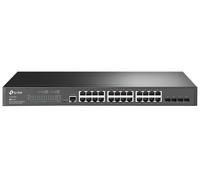TP-LINK JetStream Switch gestionado 24 Puertos Gigabit con 4 ranuras SFP