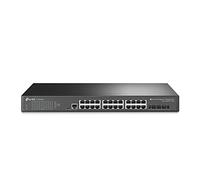 TP-Link Jetstream Switch gestionado Gigabit L2+ de 24 Puertos con 4 Ranuras SFP+ de 10GE
