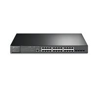 TP-Link Jetstream - Switch gestionado Gigabit L2 de 28 Puertos con PoE+ de 24 Puertos