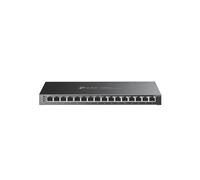 TP-Link - JetStream TL-SG2016P switch L2/L3/L4 Gigabit Ethernet (10/100/1000) Energía sobre Ethernet (PoE) Negro