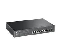 TP-Link - JetStream TL-SG2210MP switch Gestionado L2/L2+ Gigabit Ethernet (10/100/1000) Energía sobre Ethernet (PoE) 1U Negro