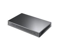 TP-Link - JetStream TL-SG2210P switch Gestionado L2/L4 Gigabit Ethernet (10/100/1000) Energía sobre Ethernet (PoE) Negro