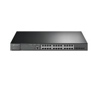 TP-Link Omada SG3428XMP switch Gestionado L2+ Gigabit Ethernet (10/100/1000) Energía sobre Ethernet (PoE) 1U Negro
