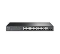 TP-Link JetStream TL-SL2428P Switch Gestionado L2 Fast Ethernet 10/100 PoE 1U Negro
