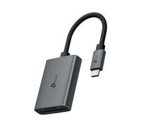 TP-Link Lector de tarjetas SD USB C, lector de tarjetas de memoria de doble ranura 3.0 tipo C, adaptador de cámara de aluminio de 5 Gbps, compatible con SD Micro SD SDXC SDHC UHS-I para iPhone 16/15