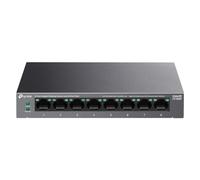 TP-Link LS108GP | Switch Gigabit Ethernet | 8 Puertos PoE+ @ 108GP | Plug & Play | Modo de extensión | Recuperación automática PoE | Montaje en Escritorio/Pared | Funcionamiento silencioso