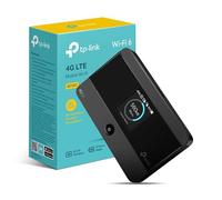 TP-Link M7352, enrutador 4G LTE con Ranura SIM, enrutador WiFi móvil, WiFi portátil 6, Plug and Play MIFI, Pantalla de Pantalla, batería de Larga duración, Almacenamiento de Tarjeta Micro SD, Control