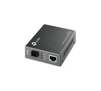 TP-Link - MC112CS convertidor de medio 100 Mbit/s Monomodo Negro
