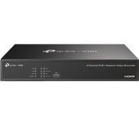TP-Link VIGI NVR1004H-4P Grabadore de vídeo en red (NVR) Negro