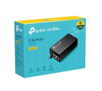TP-Link Omada 2.5G PoE+ Inyector, Puertos de 2.5 Gbps, Salida de Potencia de 30 W, diseño de Montaje en Pared