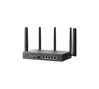 TP-Link - Omada ER706W-4G router inalámbrico Gigabit Ethernet Doble banda (2,4 GHz / 5 GHz) Negro