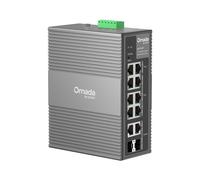 TP-Link Omada IES210GPP switch Gestionado Gigabit Ethernet (10/100/1000) Energía sobre Ethernet (PoE) DIN rail Gris