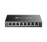 TP-Link Omada - Interruptor Gigabit de 8 puertos fácil de gestionar, puertos Gigabit, carcasa metálica compacta, aislamiento de puertos, VLAN, prevención automática de bucles, snooping IGMP, gestión