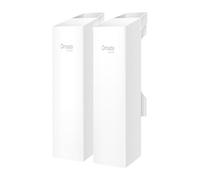 TP-Link Omada Puente inalámbrico punto a punto para exteriores | 5GHz | 867Mbps | PTP y PtMP | 1 km, 0.6 mile | 3 puertos Gigabit | Alimentado por PoE o CC | IP65 resistente a la intemperie |