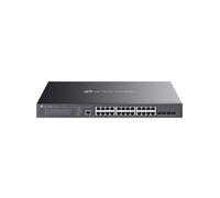 TP-Link Omada SG3428XMPP - Interruptor de Red, 24 Puertos Gigabit PoE, presupuesto de 500 W, gestión en la Nube