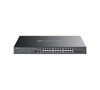 TP-Link Omada SG5428XMPP Switch de 24 Puertos Gigabit Gestionado L3 con PoE++ y 4 Puertos SFP+ 10G, Apilable, Montaje en Rack