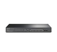 TP-Link Jetstream TL-Sg3210xhP-M2 V2 - Switch - Gestito - 8 X 10/100/1000/2.5g + 2 X 10 Gigabit Sfp+ - Montabile In Rack - Poe+ (240 w)