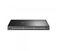 TP-Link Omada SG3452XP switch Gestionado L2+ Gigabit Ethernet (10/100/1000) Energía sobre Ethernet (PoE) 1U Negro